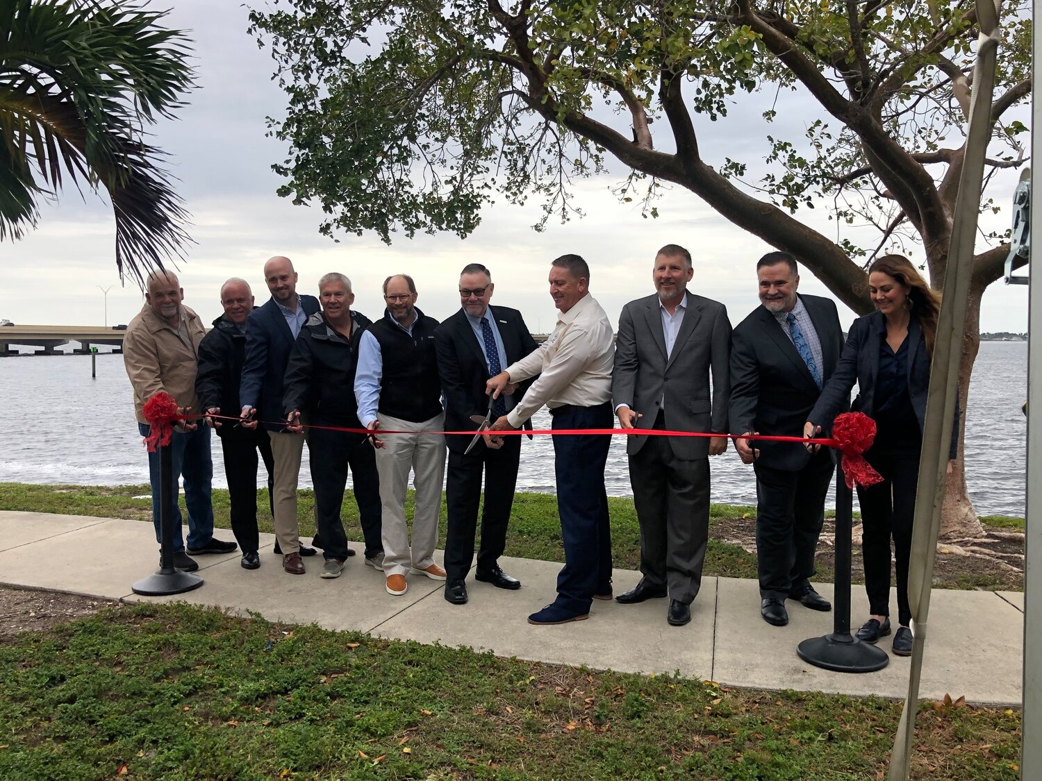 On Jan. 11, the South Florida Water Management District celebrated the ribbon cutting ceremony for the Caloosahatchee Connect Project in the City of Cape Coral.